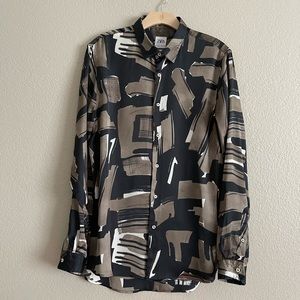 ZARA Vtg Men Long Sleeve Shirt